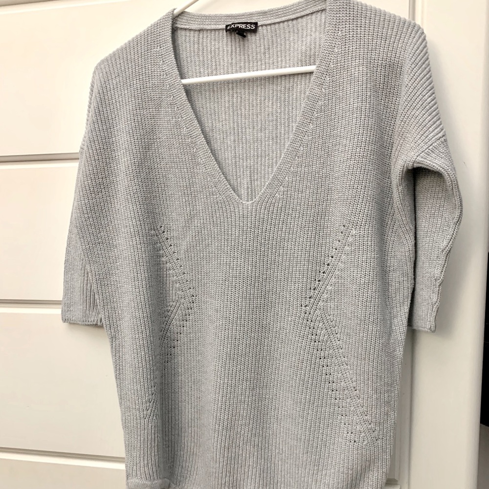 Gray Express Sweater
